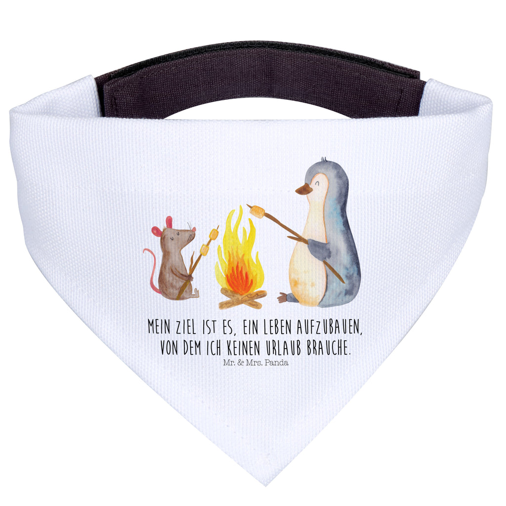 Hundehalstuch M Pinguin Lagerfeuer Hundehalstuch, Halstuch, Hunde, Tuch, mittel, mittelgroße Hunde, Pinguin, Maus, Pinguine, Lagerfeuer, Leben, Arbeit, Job, Motivation, Büro, Büroalltag, Lebensspruch, Lebensmotivation, Neustart, Liebe, grillen, Feuer, Marshmallows