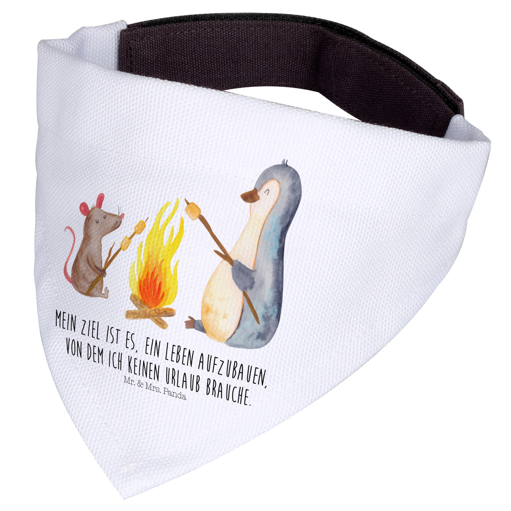 Hundehalstuch M Pinguin Lagerfeuer Hundehalstuch, Halstuch, Hunde, Tuch, mittel, mittelgroße Hunde, Pinguin, Maus, Pinguine, Lagerfeuer, Leben, Arbeit, Job, Motivation, Büro, Büroalltag, Lebensspruch, Lebensmotivation, Neustart, Liebe, grillen, Feuer, Marshmallows