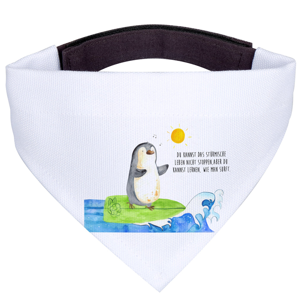 Hundehalstuch S Pinguin Surfer Hundehalstuch, Halstuch, Hunde, Tuch, klein, kleine Hunde, Pinguin, Pinguine, surfen, Surfer, Hawaii, Urlaub, Wellen, Wellen reiten, Portugal