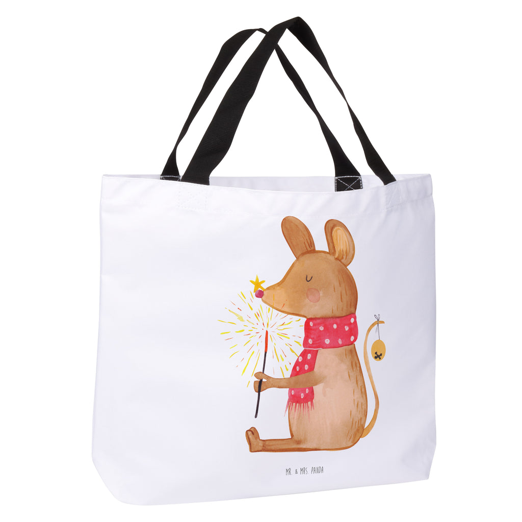 Shopper Weihnachtsmaus Beutel, Einkaufstasche, Tasche, Strandtasche, Einkaufsbeutel, Shopper, Schultasche, Freizeittasche, Tragebeutel, Schulbeutel, Alltagstasche, Winter, Weihnachten, Weihnachtsdeko, Nikolaus, Advent, Heiligabend, Wintermotiv, Frohe Weihnachten, Weihnachtsgruß, Weihnachtsmotiv, Maus, Mäuschen, Weihnachtswunder