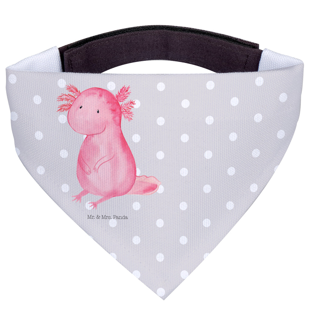 Hundehalstuch L Axolotl Hundehalstuch, Halstuch, Hunde, Tuch, groß, große Hunde, Axolotl, Molch, Axolot, vergnügt, fröhlich, zufrieden, Lebensstil, Weisheit, Lebensweisheit, Liebe, Freundin