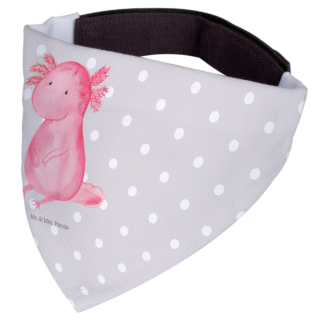 Hundehalstuch L Axolotl Hundehalstuch, Halstuch, Hunde, Tuch, groß, große Hunde, Axolotl, Molch, Axolot, vergnügt, fröhlich, zufrieden, Lebensstil, Weisheit, Lebensweisheit, Liebe, Freundin