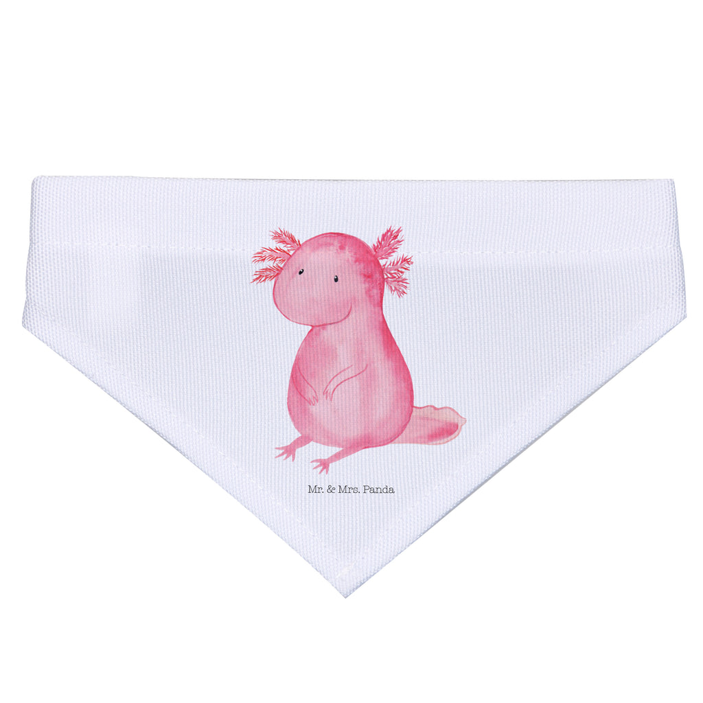 Hundehalstuch L Axolotl Hundehalstuch, Halstuch, Hunde, Tuch, groß, große Hunde, Axolotl, Molch, Axolot, vergnügt, fröhlich, zufrieden, Lebensstil, Weisheit, Lebensweisheit, Liebe, Freundin