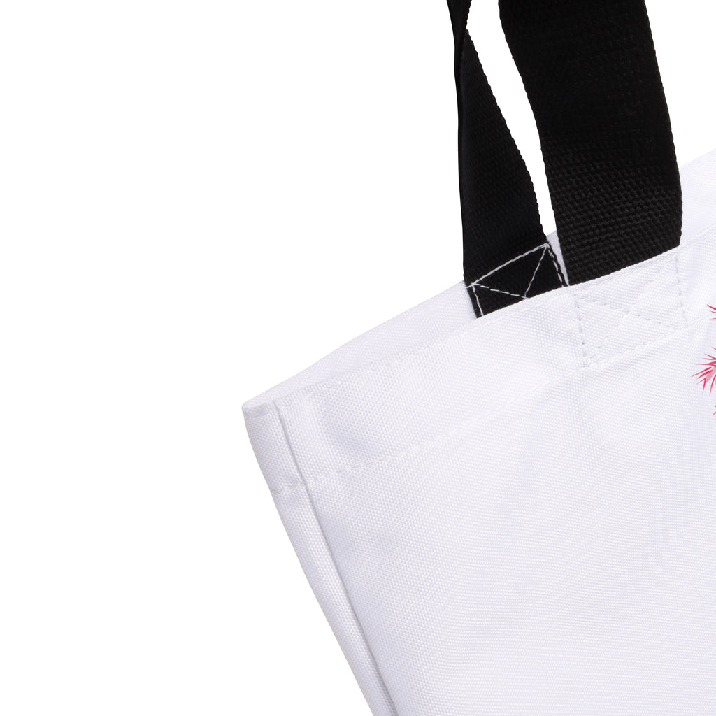Shopper Axolotl glücklich Beutel, Einkaufstasche, Tasche, Strandtasche, Einkaufsbeutel, Shopper, Schultasche, Freizeittasche, Tragebeutel, Schulbeutel, Alltagstasche, Axolotl, Molch, Axolot, Schwanzlurch, Lurch, Lurche, Motivation, gute Laune