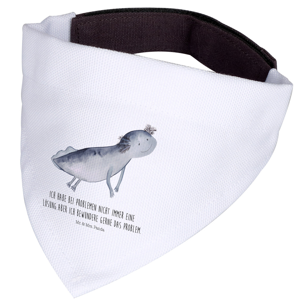 Hundehalstuch L Axolotl schwimmt Hundehalstuch, Halstuch, Hunde, Tuch, groß, große Hunde, Axolotl, Molch, Axolot, Schwanzlurch, Lurch, Lurche, Problem, Probleme, Lösungen, Motivation