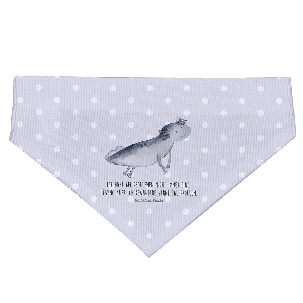 Hundehalstuch L Axolotl schwimmt Hundehalstuch, Halstuch, Hunde, Tuch, groß, große Hunde, Axolotl, Molch, Axolot, Schwanzlurch, Lurch, Lurche, Problem, Probleme, Lösungen, Motivation