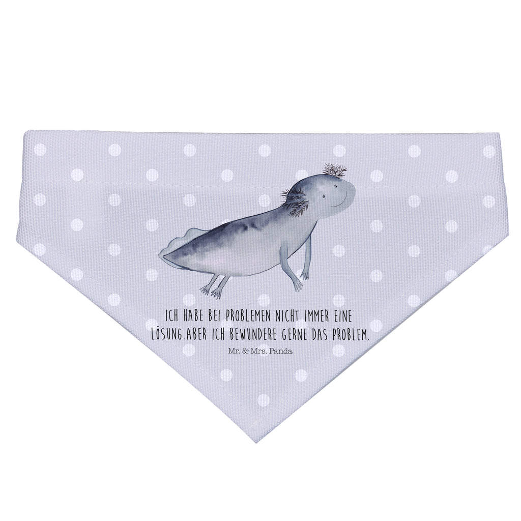Hundehalstuch L Axolotl schwimmt Hundehalstuch, Halstuch, Hunde, Tuch, groß, große Hunde, Axolotl, Molch, Axolot, Schwanzlurch, Lurch, Lurche, Problem, Probleme, Lösungen, Motivation