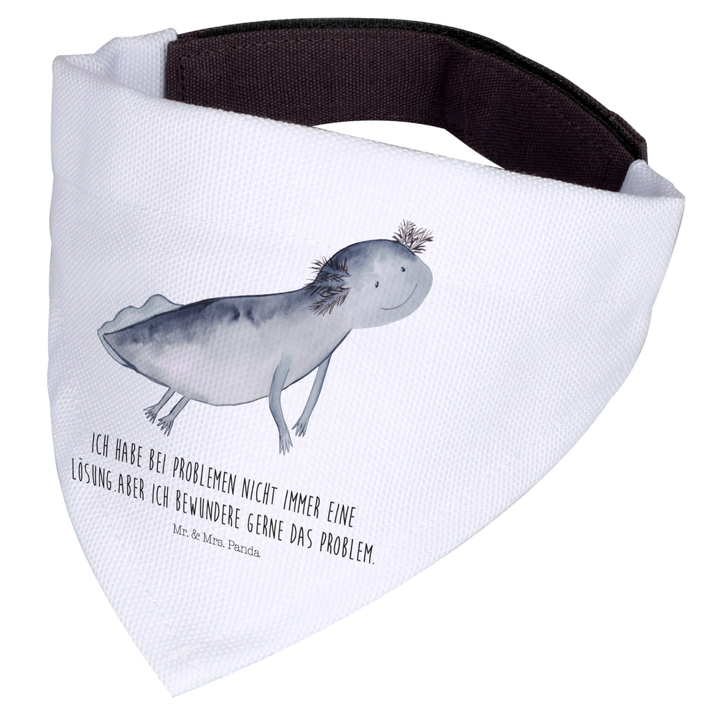 Hundehalstuch L Axolotl schwimmt Hundehalstuch, Halstuch, Hunde, Tuch, groß, große Hunde, Axolotl, Molch, Axolot, Schwanzlurch, Lurch, Lurche, Problem, Probleme, Lösungen, Motivation