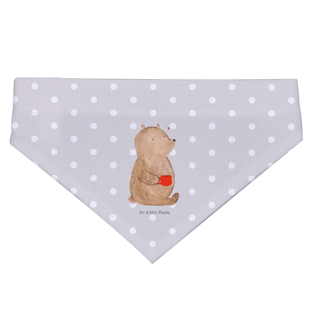 Hundehalstuch L Bär Kaffee Hundehalstuch, Halstuch, Hunde, Tuch, groß, große Hunde, Bär, Teddy, Teddybär, Kaffee, Coffee, Bären, guten Morgen, Morgenroutine, Welt erobern, Welt retten, Motivation