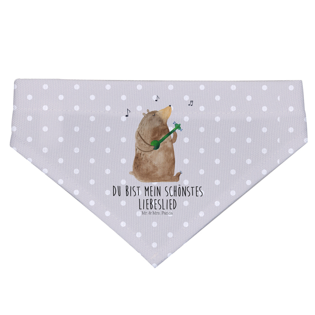 Hundehalstuch M Bär Lied Hundehalstuch, Halstuch, Hunde, Tuch, mittel, mittelgroße Hunde, Bär, Teddy, Teddybär, Bärchen, Bear, Liebeslied, Lied, Song, Valentinstag, Valentine, Geschenk, Partner, Liebe, Freundin, Frau, Herz, Spruch