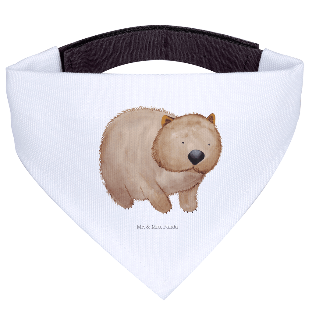 Hundehalstuch L Wombat Hundehalstuch, Halstuch, Hunde, Tuch, groß, große Hunde, Tiermotive, Gute Laune, lustige Sprüche, Tiere, Wombat, Das Leben ist schön, Motivation, Spruch, Australien
