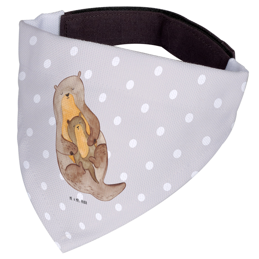 Hundehalstuch L Otter mit Kind Hundehalstuch, Halstuch, Hunde, Tuch, groß, große Hunde, Otter, Fischotter, Seeotter, Otter Seeotter See Otter