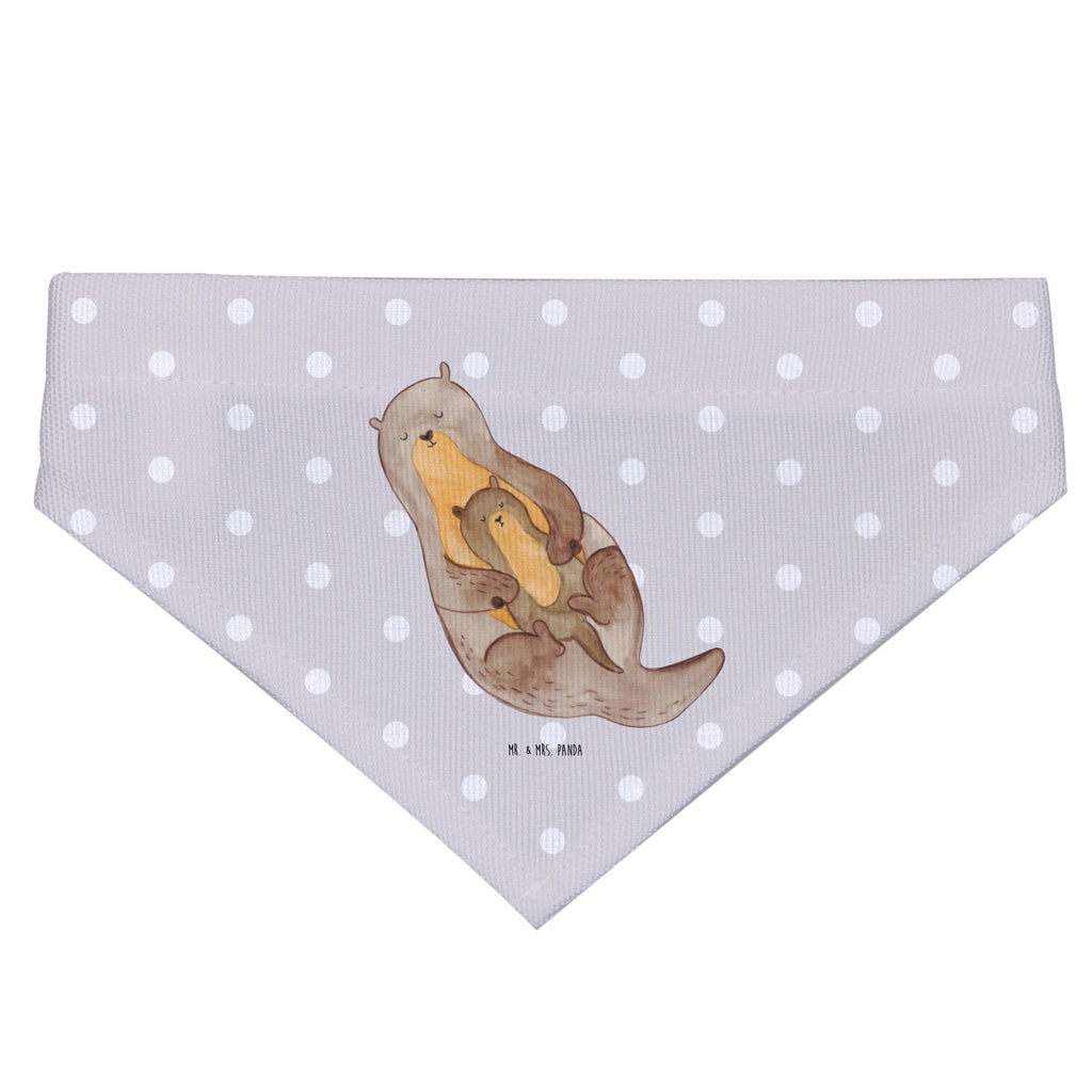 Hundehalstuch L Otter mit Kind Hundehalstuch, Halstuch, Hunde, Tuch, groß, große Hunde, Otter, Fischotter, Seeotter, Otter Seeotter See Otter
