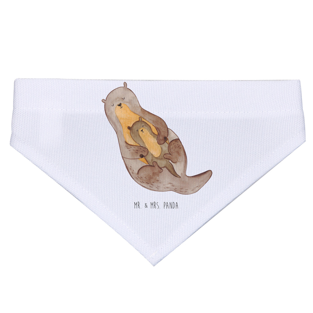 Hundehalstuch L Otter mit Kind Hundehalstuch, Halstuch, Hunde, Tuch, groß, große Hunde, Otter, Fischotter, Seeotter, Otter Seeotter See Otter