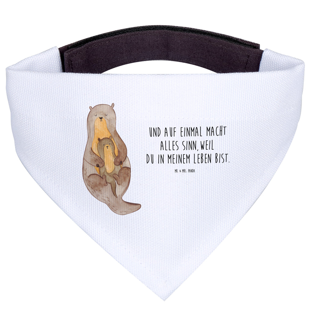 Hundehalstuch L Otter mit Kind Hundehalstuch, Halstuch, Hunde, Tuch, groß, große Hunde, Otter, Fischotter, Seeotter, Otter Seeotter See Otter