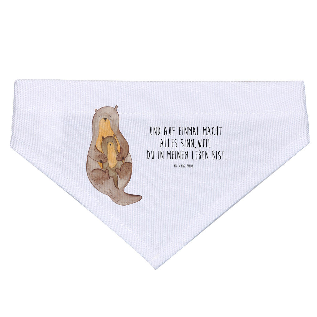 Hundehalstuch L Otter mit Kind Hundehalstuch, Halstuch, Hunde, Tuch, groß, große Hunde, Otter, Fischotter, Seeotter, Otter Seeotter See Otter