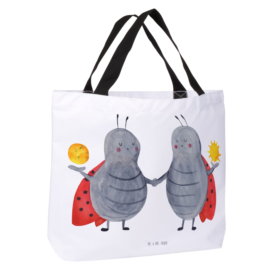 Shopper Sternzeichen Zwilling Beutel, Einkaufstasche, Tasche, Strandtasche, Einkaufsbeutel, Shopper, Schultasche, Freizeittasche, Tragebeutel, Schulbeutel, Alltagstasche, Tierkreiszeichen, Sternzeichen, Horoskop, Astrologie, Aszendent, Zwillinge, Zwilling Geschenk, Zwilling Sternzeichen, Geburtstag Mai, Geschenk Mai, Geschenk Juni, Marienkäfer, Glückskäfer, Zwillingsbruder, Zwillingsschwester