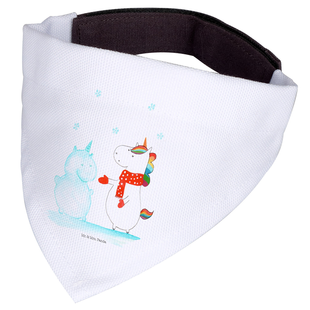 Hundehalstuch M Einhorn Schneemann Hundehalstuch, Halstuch, Hunde, Tuch, mittel, mittelgroße Hunde, Einhorn, Einhörner, Einhorn Deko, Pegasus, Unicorn, Schneemann, Winter, Schnee, Kuchen, Weihnachten, kalt, Mütze, Handschuhe, X-Mas