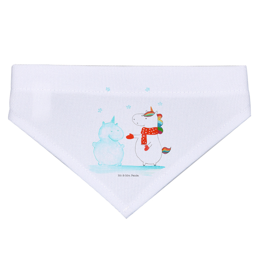 Hundehalstuch M Einhorn Schneemann Hundehalstuch, Halstuch, Hunde, Tuch, mittel, mittelgroße Hunde, Einhorn, Einhörner, Einhorn Deko, Pegasus, Unicorn, Schneemann, Winter, Schnee, Kuchen, Weihnachten, kalt, Mütze, Handschuhe, X-Mas
