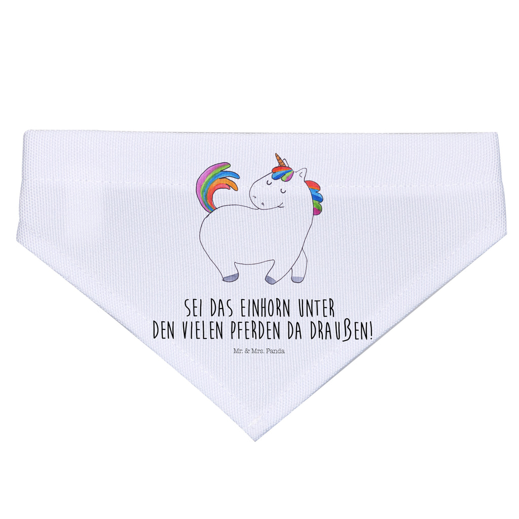 Hundehalstuch S Einhorn stolzierend Hundehalstuch, Halstuch, Hunde, Tuch, klein, kleine Hunde, Einhorn, Einhörner, Einhorn Deko, Pegasus, Unicorn, stolz, anders, bunt, Pferd, Reiter, Reiten, Freundin, Geschenk