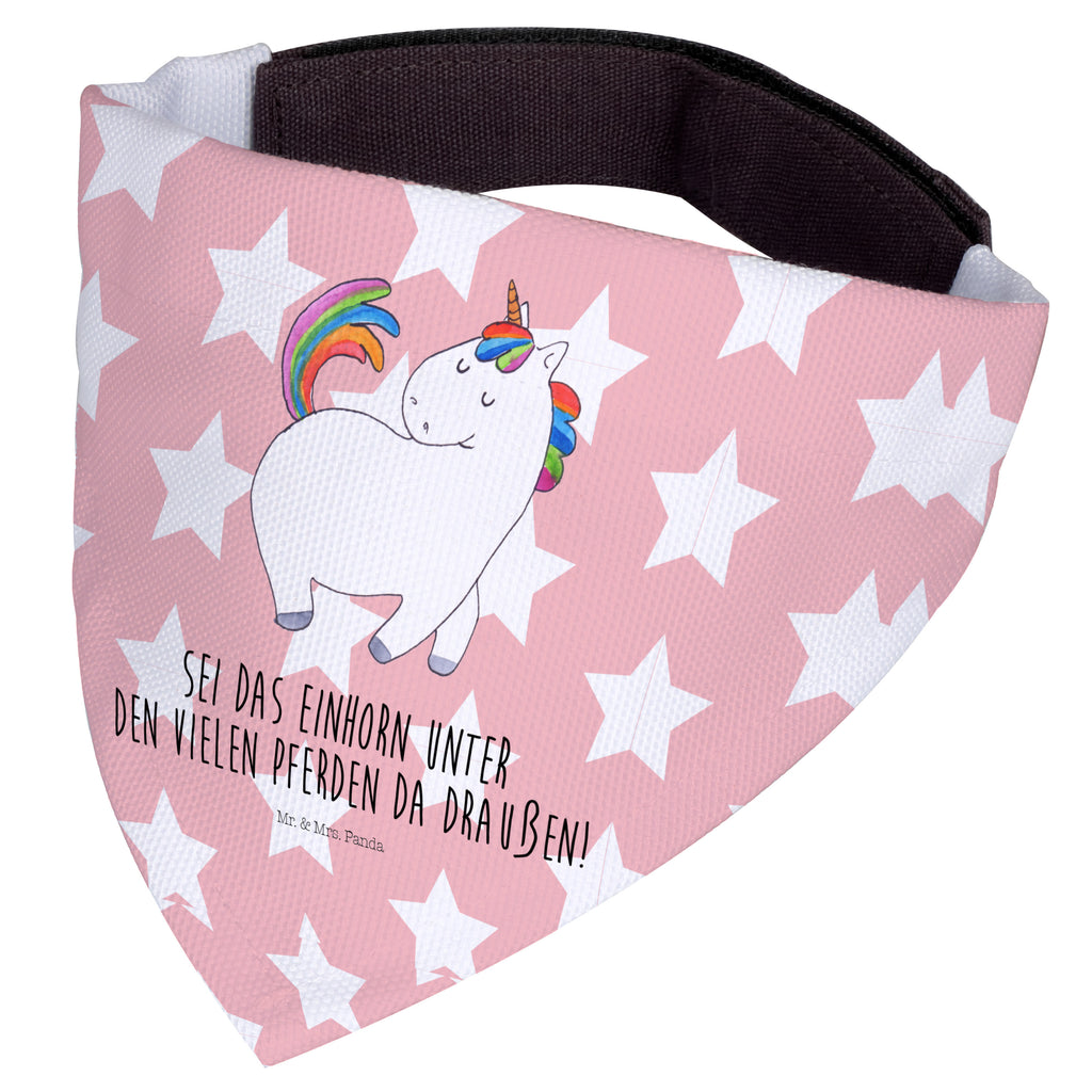 Hundehalstuch S Einhorn stolzierend Hundehalstuch, Halstuch, Hunde, Tuch, klein, kleine Hunde, Einhorn, Einhörner, Einhorn Deko, Pegasus, Unicorn, stolz, anders, bunt, Pferd, Reiter, Reiten, Freundin, Geschenk