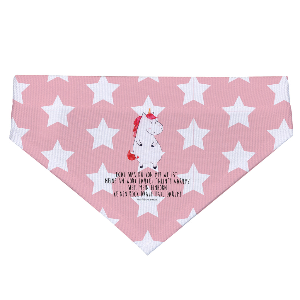 Hundehalstuch M Einhorn wütend Hundehalstuch, Halstuch, Hunde, Tuch, mittel, mittelgroße Hunde, Einhorn, Einhörner, Einhorn Deko, Pegasus, Unicorn, Realität, Ansage, lustlos, nein, Büro, Arbeit, wütend, dumme Fragen, lustig, Spaß, Geschenk