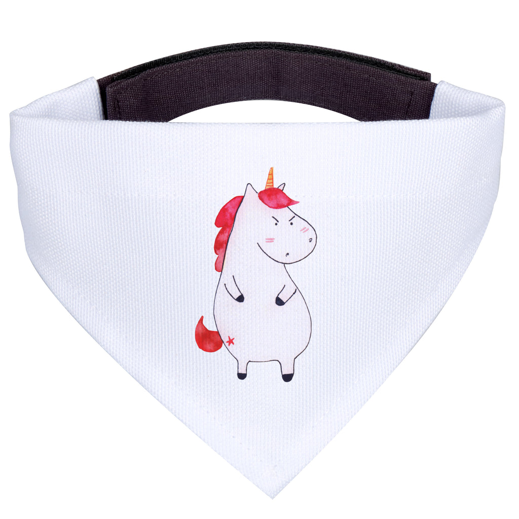Hundehalstuch M Einhorn wütend Hundehalstuch, Halstuch, Hunde, Tuch, mittel, mittelgroße Hunde, Einhorn, Einhörner, Einhorn Deko, Pegasus, Unicorn, Realität, Ansage, lustlos, nein, Büro, Arbeit, wütend, dumme Fragen, lustig, Spaß, Geschenk