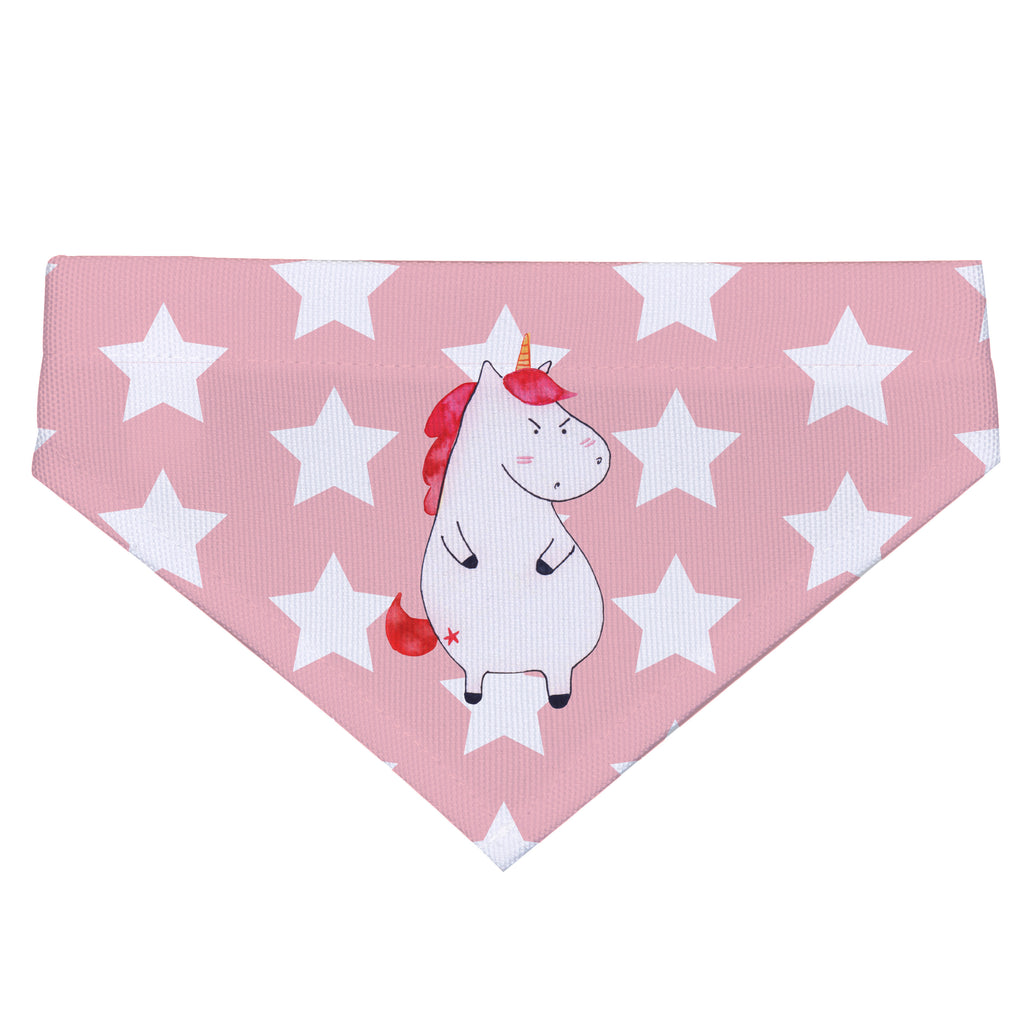 Hundehalstuch M Einhorn wütend Hundehalstuch, Halstuch, Hunde, Tuch, mittel, mittelgroße Hunde, Einhorn, Einhörner, Einhorn Deko, Pegasus, Unicorn, Realität, Ansage, lustlos, nein, Büro, Arbeit, wütend, dumme Fragen, lustig, Spaß, Geschenk