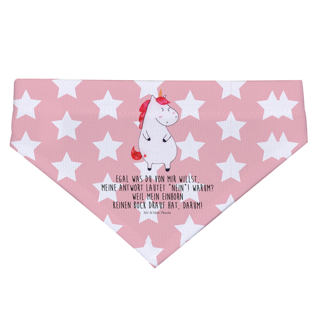 Hundehalstuch M Einhorn wütend Hundehalstuch, Halstuch, Hunde, Tuch, mittel, mittelgroße Hunde, Einhorn, Einhörner, Einhorn Deko, Pegasus, Unicorn, Realität, Ansage, lustlos, nein, Büro, Arbeit, wütend, dumme Fragen, lustig, Spaß, Geschenk