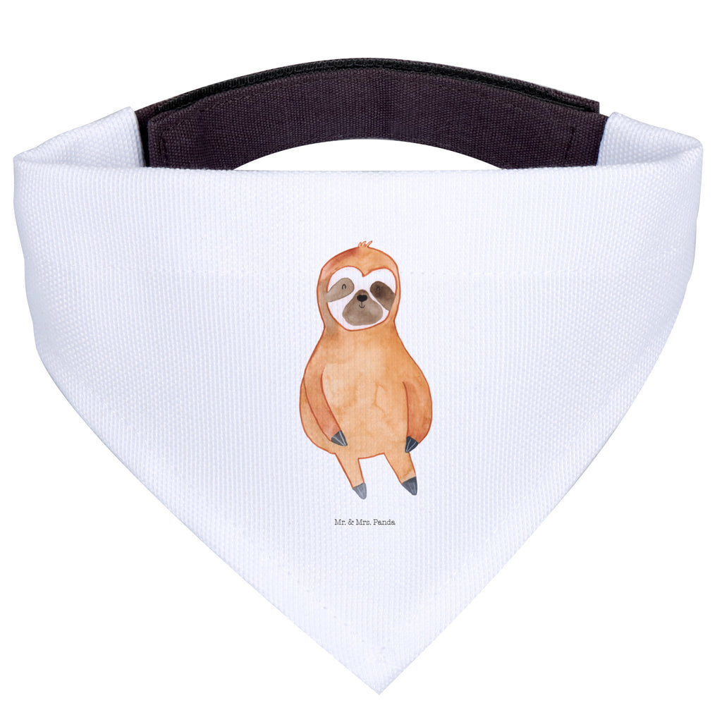 Hundehalstuch M Faultier Zufrieden Hundehalstuch, Halstuch, Hunde, Tuch, mittel, mittelgroße Hunde, Faultier, Faultier Geschenk, Faultier Deko, Faultiere, faul, Lieblingstier, Pause, relaxen, Glück, glücklich, zufrieden, happy, Zufriedenheit, Gelassenheit, Ruhe, Frieden