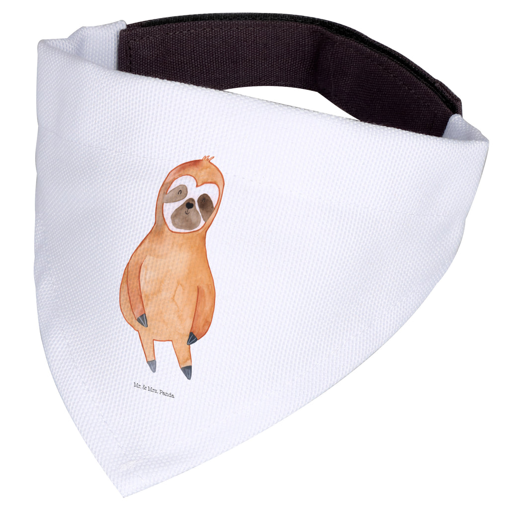 Hundehalstuch M Faultier Zufrieden Hundehalstuch, Halstuch, Hunde, Tuch, mittel, mittelgroße Hunde, Faultier, Faultier Geschenk, Faultier Deko, Faultiere, faul, Lieblingstier, Pause, relaxen, Glück, glücklich, zufrieden, happy, Zufriedenheit, Gelassenheit, Ruhe, Frieden
