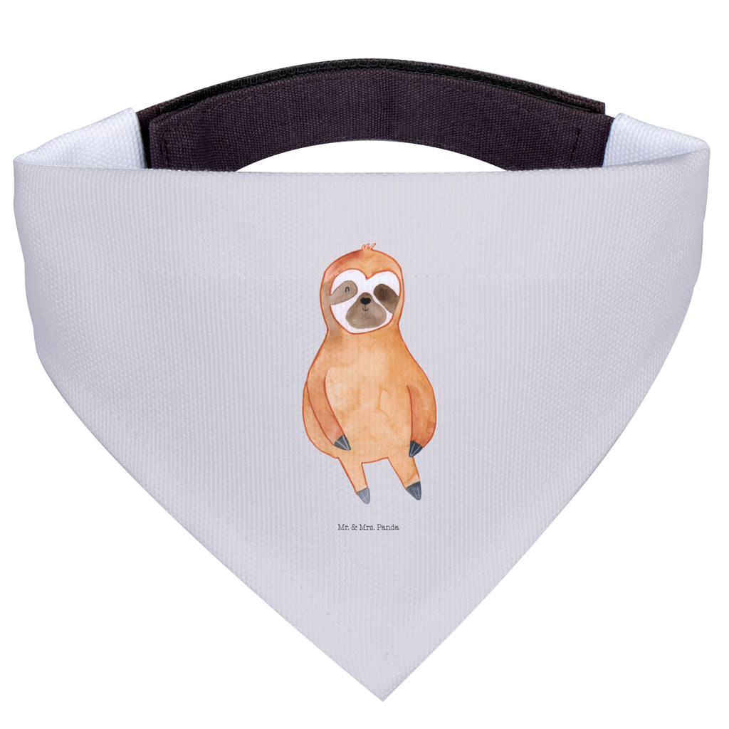 Hundehalstuch M Faultier Zufrieden Hundehalstuch, Halstuch, Hunde, Tuch, mittel, mittelgroße Hunde, Faultier, Faultier Geschenk, Faultier Deko, Faultiere, faul, Lieblingstier, Pause, relaxen, Glück, glücklich, zufrieden, happy, Zufriedenheit, Gelassenheit, Ruhe, Frieden