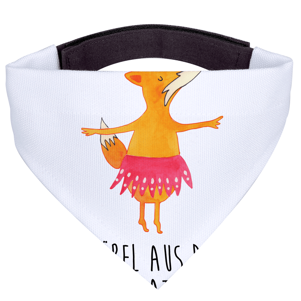 Hundehalstuch L Fuchs Ballerina Hundehalstuch, Halstuch, Hunde, Tuch, groß, große Hunde, Fuchs, Fuchs Spruch, Füchse, Füchsin, Ballerina, Ballett, Tänzerin, Tanzen, Party, Einladung, Geburtstag