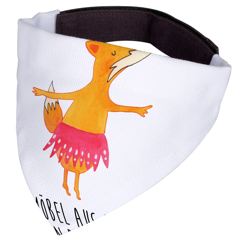Hundehalstuch L Fuchs Ballerina Hundehalstuch, Halstuch, Hunde, Tuch, groß, große Hunde, Fuchs, Fuchs Spruch, Füchse, Füchsin, Ballerina, Ballett, Tänzerin, Tanzen, Party, Einladung, Geburtstag