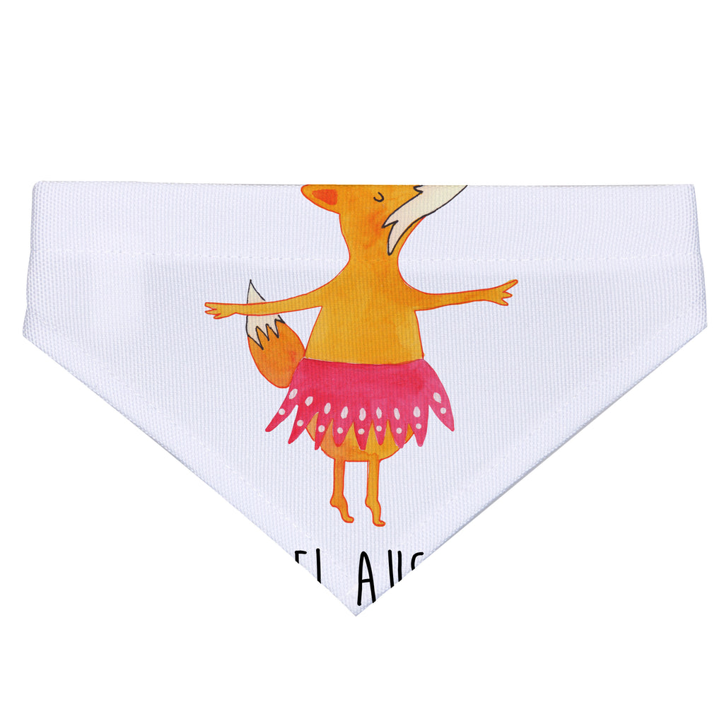 Hundehalstuch L Fuchs Ballerina Hundehalstuch, Halstuch, Hunde, Tuch, groß, große Hunde, Fuchs, Fuchs Spruch, Füchse, Füchsin, Ballerina, Ballett, Tänzerin, Tanzen, Party, Einladung, Geburtstag