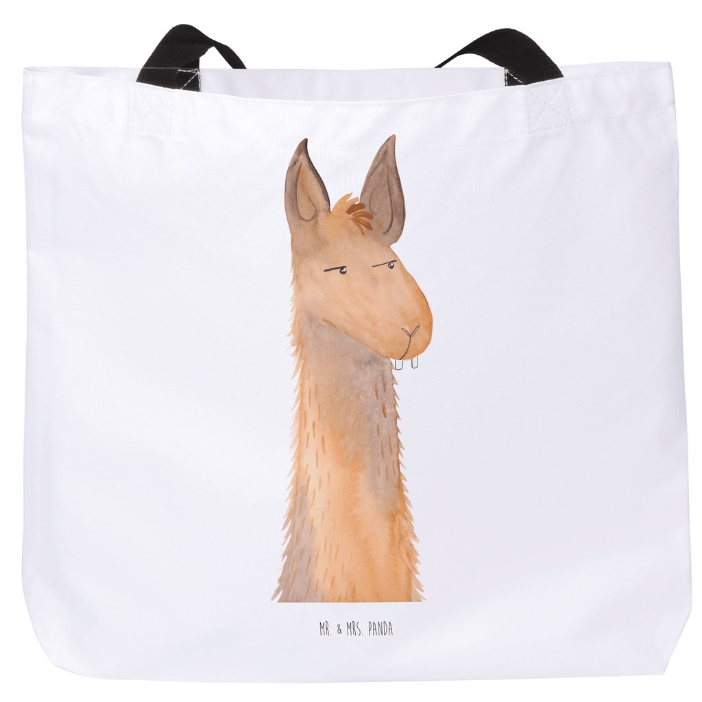Shopper Lamakopf genervt Beutel, Einkaufstasche, Tasche, Strandtasche, Einkaufsbeutel, Shopper, Schultasche, Freizeittasche, Tragebeutel, Schulbeutel, Alltagstasche, Lama, Alpaka, Lamas, Recht haben, genervt sein, Freundin, beste Freundin, Partnerin, Büro, Büroalltag, Chef, Chefin, Azubi