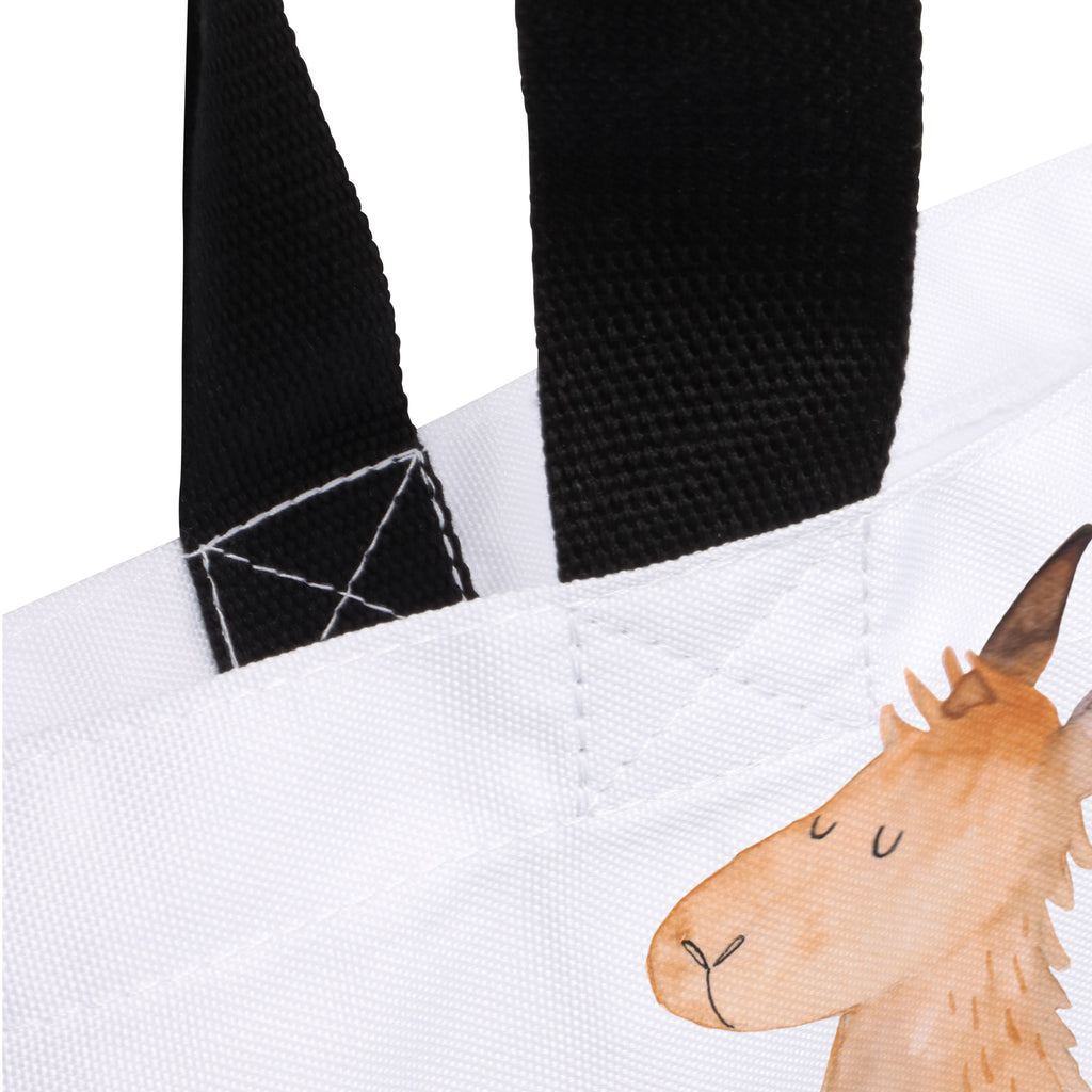 Shopper Lama springend Beutel, Einkaufstasche, Tasche, Strandtasche, Einkaufsbeutel, Shopper, Schultasche, Freizeittasche, Tragebeutel, Schulbeutel, Alltagstasche, Lama, Alpaka, Lamas, Lieblingstag, Happy day, fröhlich, Glück, Freundin, Liebeskummer, Neustart, guten Morgen, Start, Prüfung, Abitur
