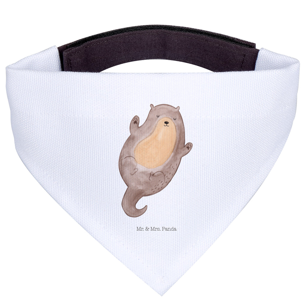 Hundehalstuch L Otter Umarmen Hundehalstuch, Halstuch, Hunde, Tuch, groß, große Hunde, Otter, Fischotter, Seeotter, Otter Seeotter See Otter
