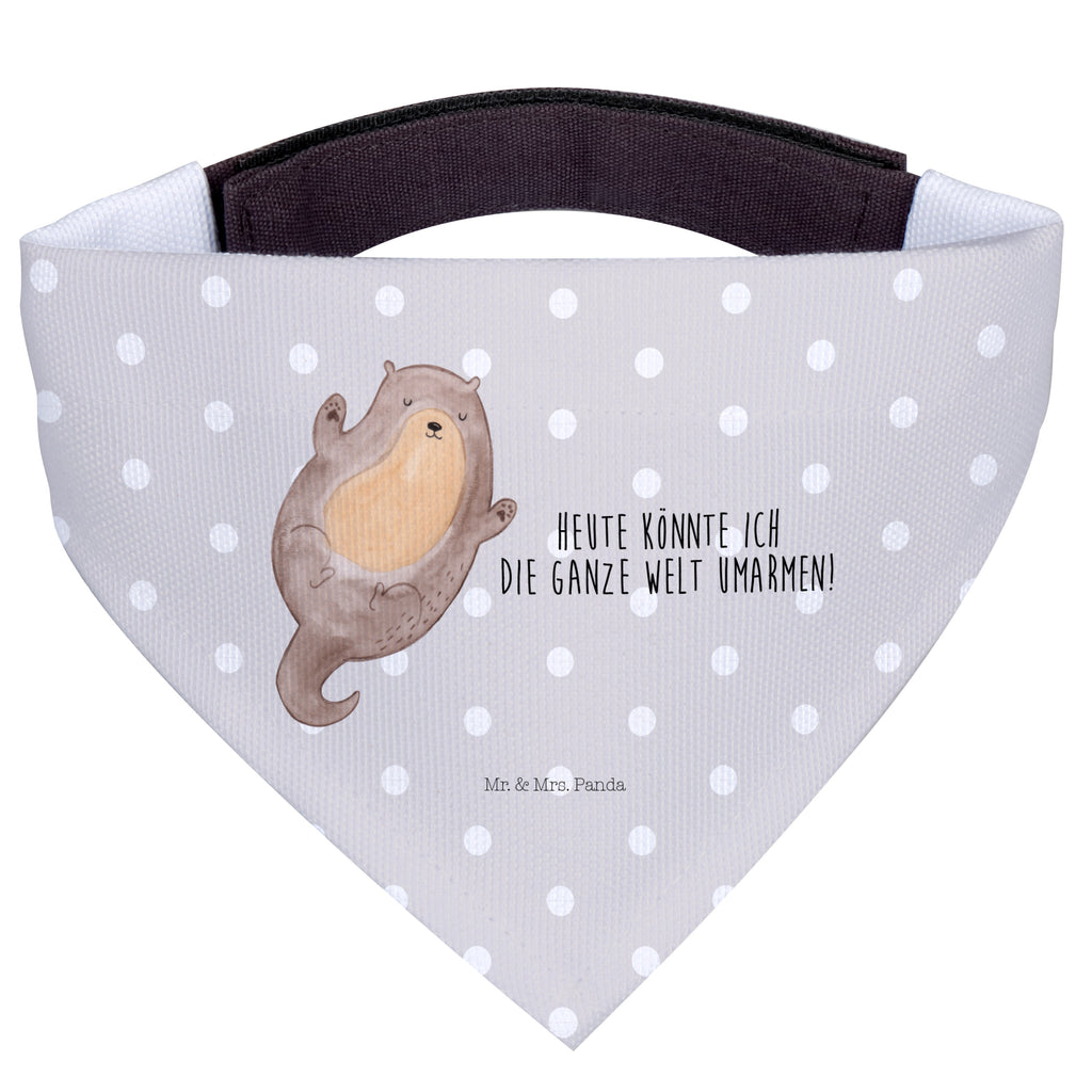 Hundehalstuch L Otter Umarmen Hundehalstuch, Halstuch, Hunde, Tuch, groß, große Hunde, Otter, Fischotter, Seeotter, Otter Seeotter See Otter