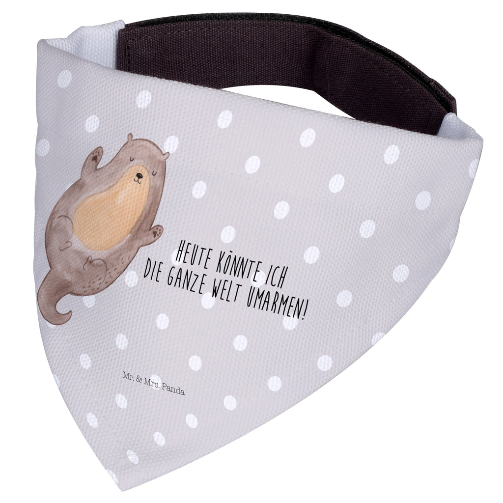 Hundehalstuch L Otter Umarmen Hundehalstuch, Halstuch, Hunde, Tuch, groß, große Hunde, Otter, Fischotter, Seeotter, Otter Seeotter See Otter