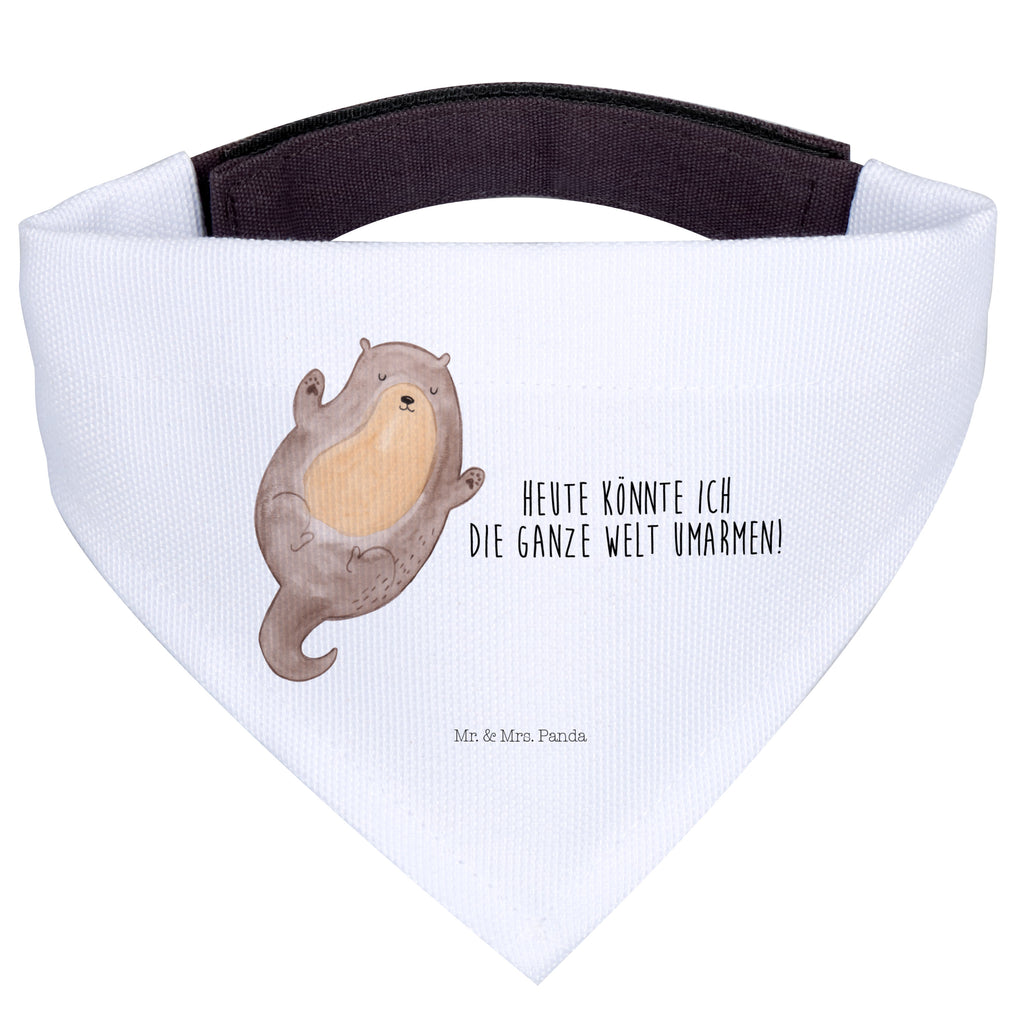 Hundehalstuch L Otter Umarmen Hundehalstuch, Halstuch, Hunde, Tuch, groß, große Hunde, Otter, Fischotter, Seeotter, Otter Seeotter See Otter