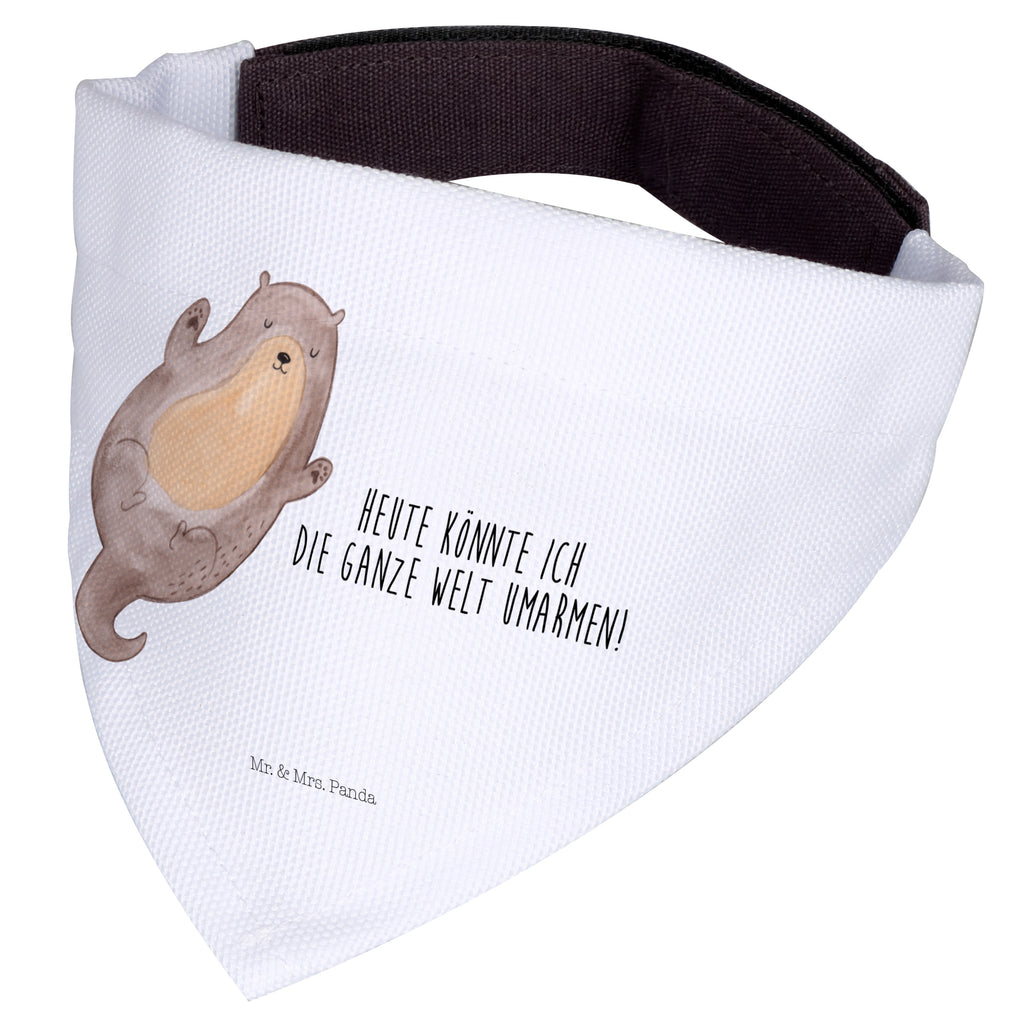 Hundehalstuch L Otter Umarmen Hundehalstuch, Halstuch, Hunde, Tuch, groß, große Hunde, Otter, Fischotter, Seeotter, Otter Seeotter See Otter