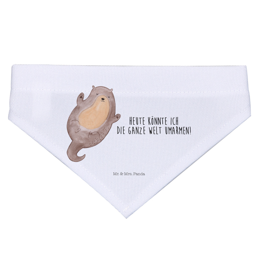 Hundehalstuch L Otter Umarmen Hundehalstuch, Halstuch, Hunde, Tuch, groß, große Hunde, Otter, Fischotter, Seeotter, Otter Seeotter See Otter