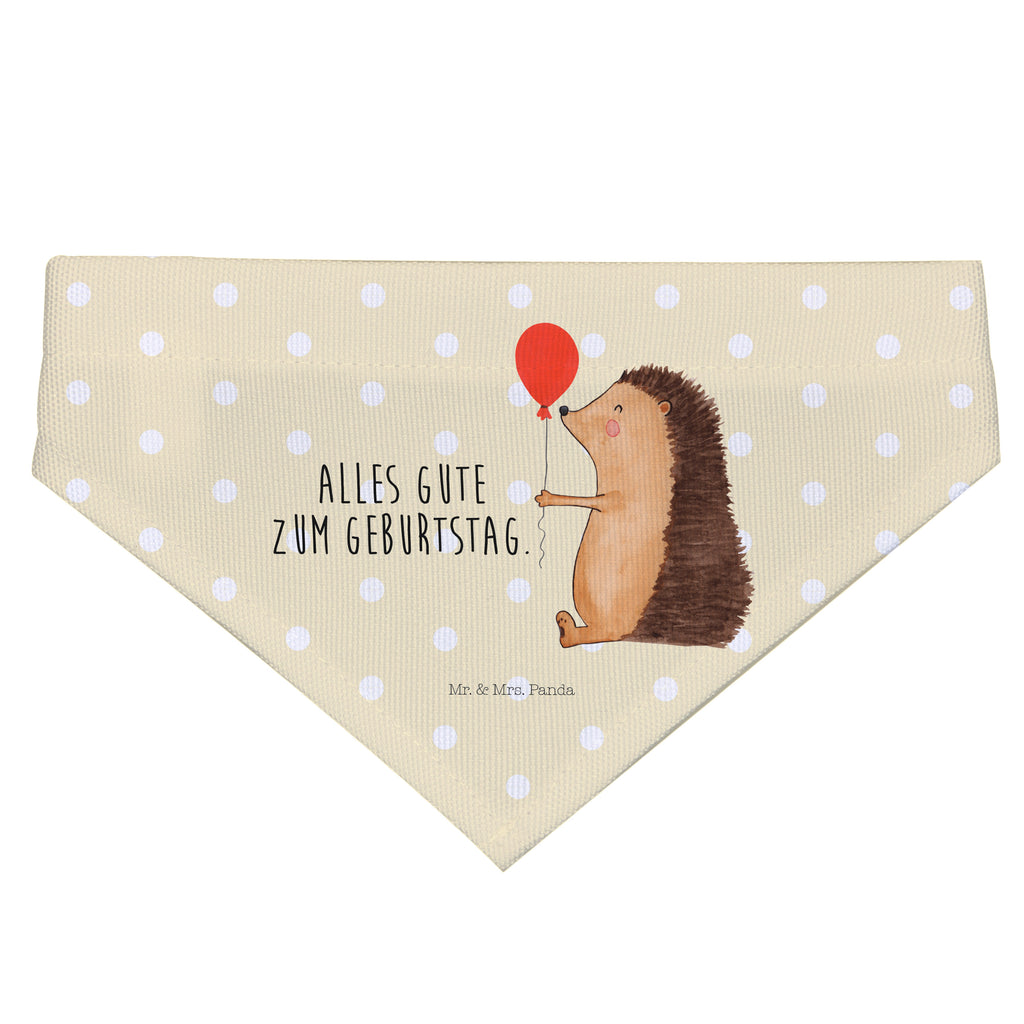 Hundehalstuch L Igel mit Luftballon Hundehalstuch, Halstuch, Hunde, Tuch, groß, große Hunde, Tiermotive, Gute Laune, lustige Sprüche, Tiere, Igel, Geburtstag, Herzlichen Glückwunsch, Glückwunsch, Geburtstagskind, Ballon, Happy Birthday