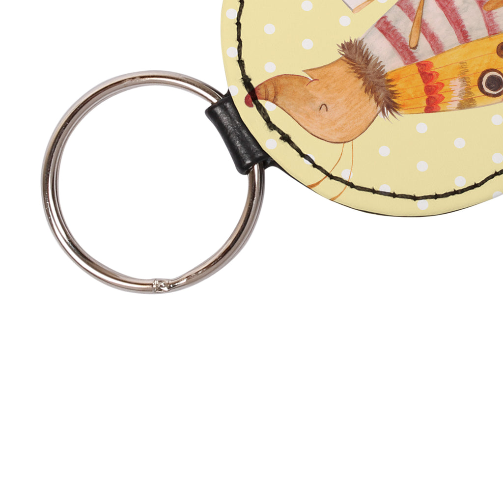 Rund Schlüsselanhänger Nachtfalter mit Fähnchen Schlüsselanhänger, Anhänger, Taschenanhänger, Glücksbringer, Schutzengel, Tiermotive, Gute Laune, lustige Sprüche, Tiere, Nachtfalter, Käfer, Spruch lustig, Spruch witzig, süß, niedlich, Küche Deko, Was kostet die Welt