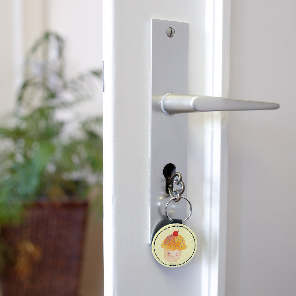 Rund Schlüsselanhänger Cupcake Schlüsselanhänger, Anhänger, Taschenanhänger, Glücksbringer, Schutzengel, Tiermotive, Gute Laune, lustige Sprüche, Tiere, Cupcakes, Muffin, Wunder, Küche Deko, Küche Spruch, Backen Geschenk, Geschenk Koch, Motivation Sprüche