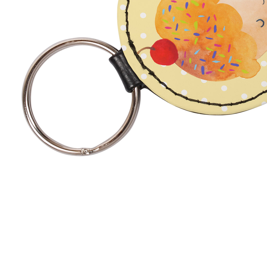 Rund Schlüsselanhänger Cupcake Schlüsselanhänger, Anhänger, Taschenanhänger, Glücksbringer, Schutzengel, Tiermotive, Gute Laune, lustige Sprüche, Tiere, Cupcakes, Muffin, Wunder, Küche Deko, Küche Spruch, Backen Geschenk, Geschenk Koch, Motivation Sprüche