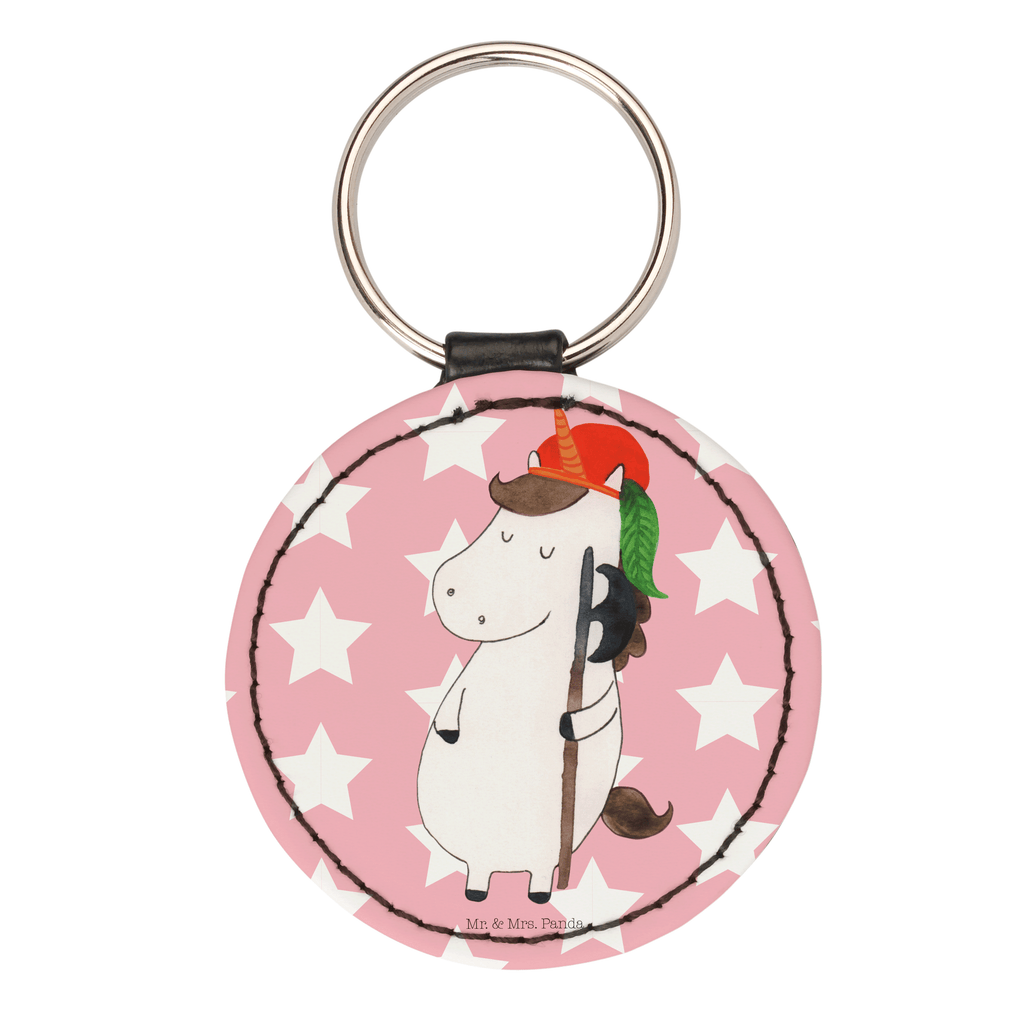 Rund Schlüsselanhänger Einhorn Bube Schlüsselanhänger, Anhänger, Taschenanhänger, Glücksbringer, Schutzengel, Einhorn, Einhörner, Einhorn Deko, Pegasus, Unicorn, Bube, Mittelalter