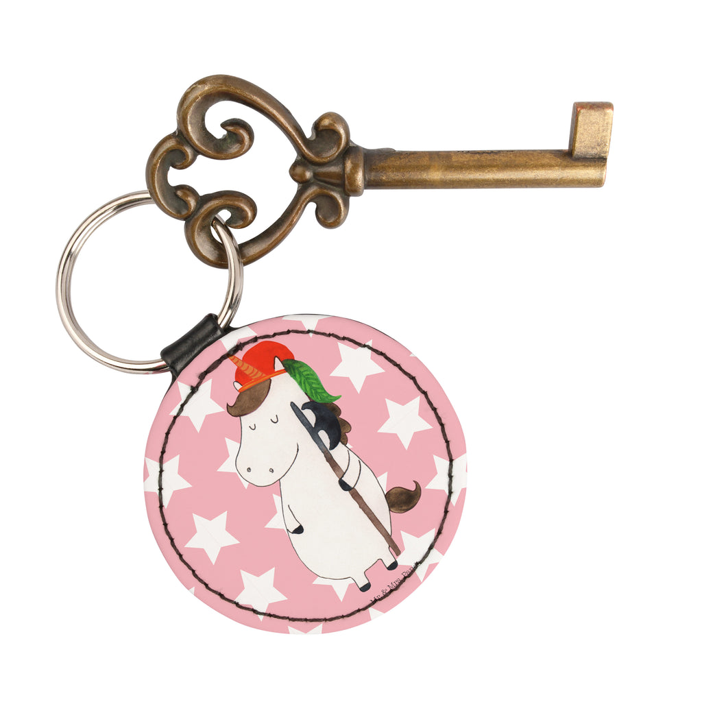 Rund Schlüsselanhänger Einhorn Bube Schlüsselanhänger, Anhänger, Taschenanhänger, Glücksbringer, Schutzengel, Einhorn, Einhörner, Einhorn Deko, Pegasus, Unicorn, Bube, Mittelalter
