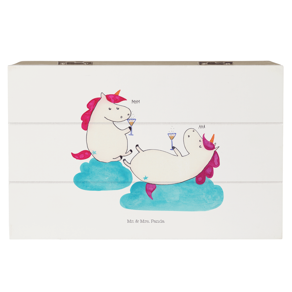Holzkiste Einhörner Sekt Holzkiste, Kiste, Schatzkiste, Truhe, Schatulle, XXL, Erinnerungsbox, Erinnerungskiste, Dekokiste, Aufbewahrungsbox, Einhorn, Einhörner, Einhorn Deko, Pegasus, Unicorn, Freundinnen, Freundin, BFF, Sekt, Mädelsabend, Spaß, Party, Korken, Anstoßen, Beste